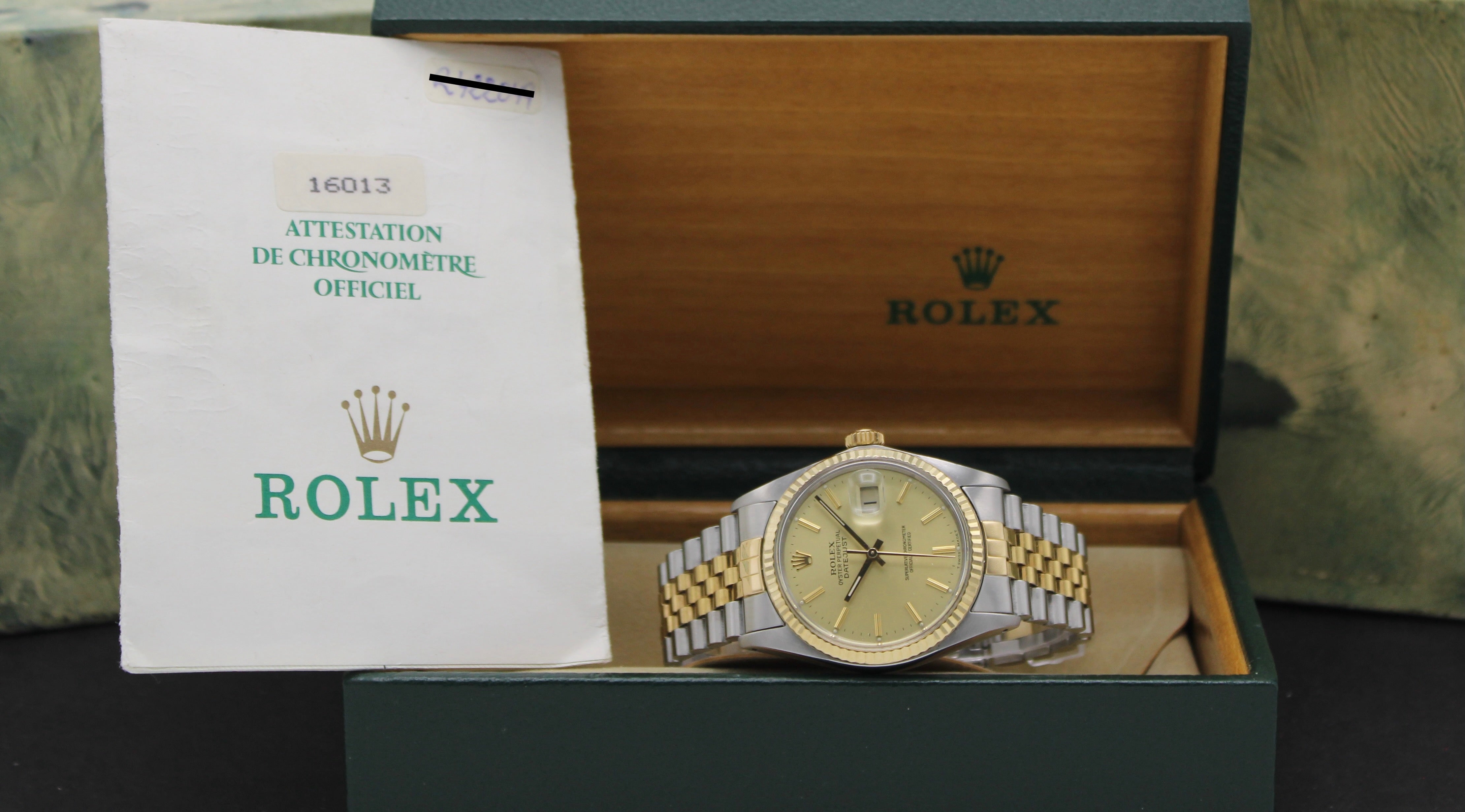 Rolex Datejust 16013 - 1987 - Rolex horloge - Rolex kopen - Rolex heren horloge - Trophies Watches