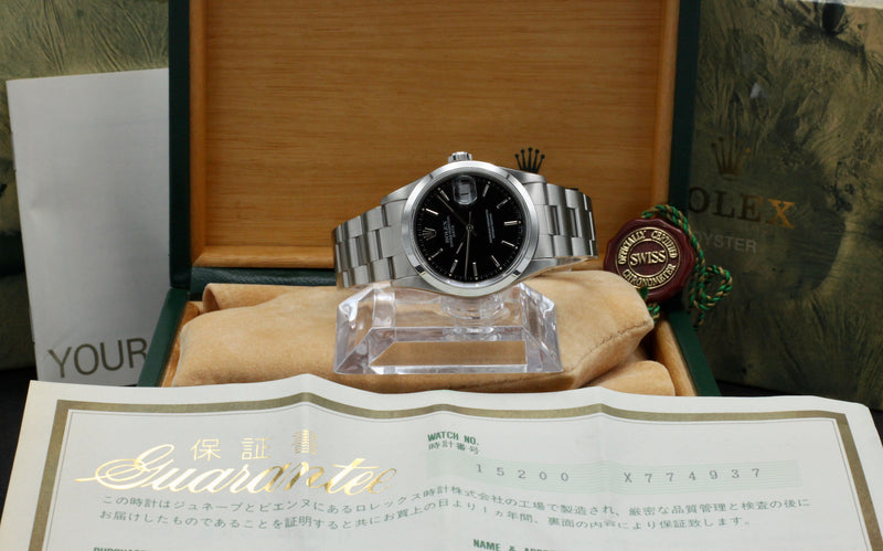 Rolex Oyster Perpetual Date 15200 - 1996 - Rolex horloge - Rolex kopen - Rolex heren horloge - Trophies Watches