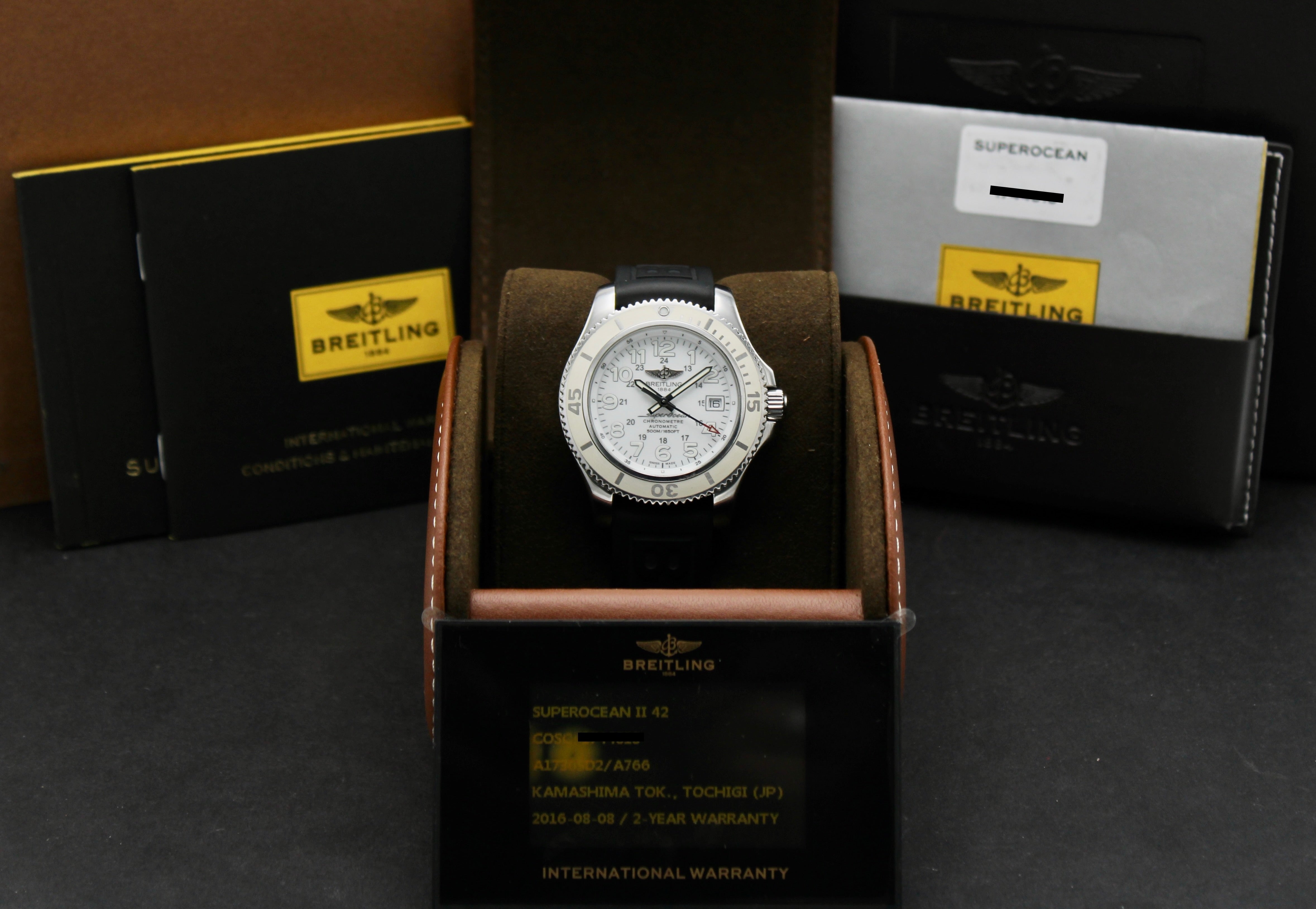 Breitling Superocean 42 A17365 - 2016 - Breitling horloge - Breitling kopen - Breitling heren horloge - Trophies Watches