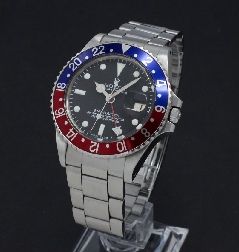 Rolex GMT-Master Pepsi 1675 - 1961 - Rolex horloge - Rolex kopen - Rolex heren horloge - Trophies Watches