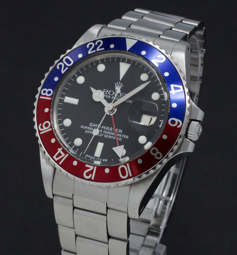 Rolex GMT-Master Pepsi 1675 - 1961 - Rolex horloge - Rolex kopen - Rolex heren horloge - Trophies Watches