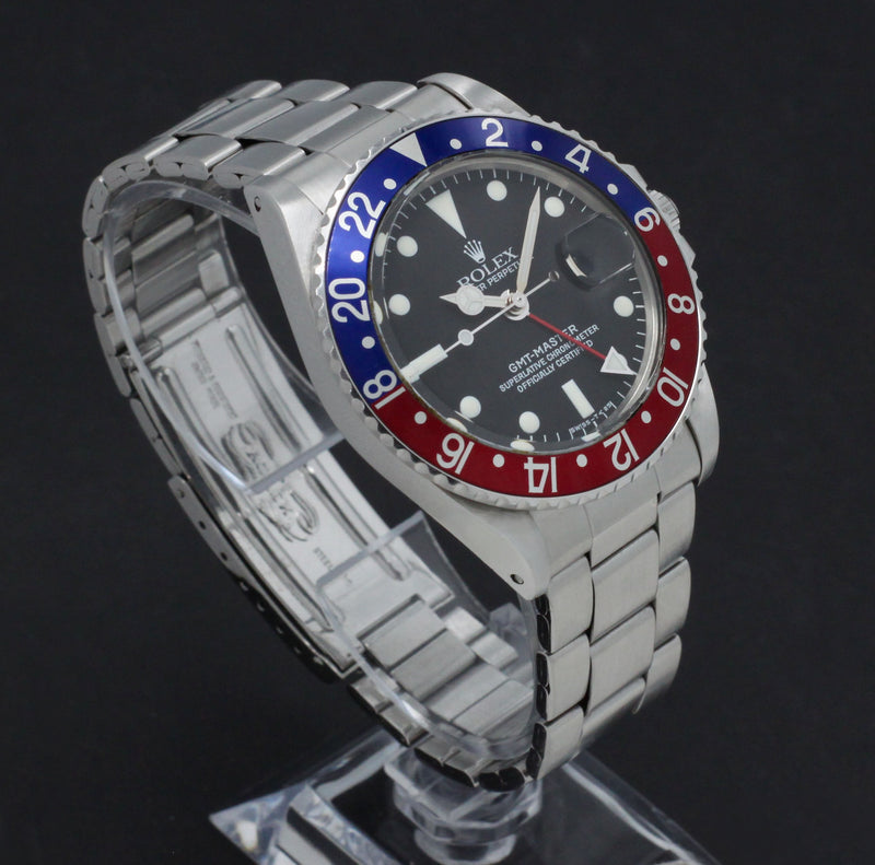 Rolex GMT-Master Pepsi 1675 - 1961 - Rolex horloge - Rolex kopen - Rolex heren horloge - Trophies Watches