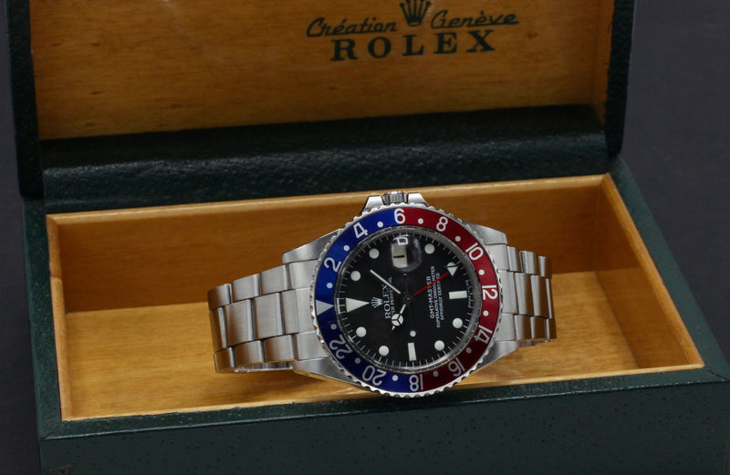 Rolex GMT-Master Pepsi 1675 - 1961 - Rolex horloge - Rolex kopen - Rolex heren horloge - Trophies Watches