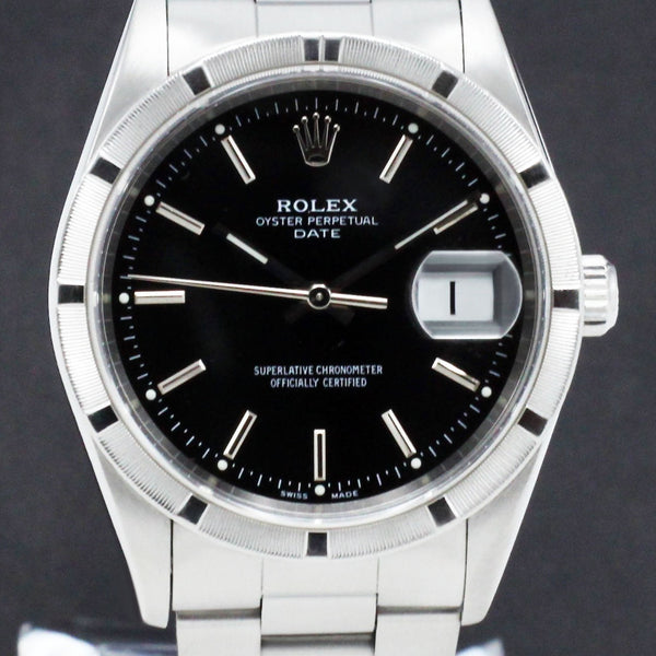 Rolex Oyster Perpetual Date 1520 - 2001 - Rolex horloge - Rolex kopen - Rolex heren horloge - Trophies Watches