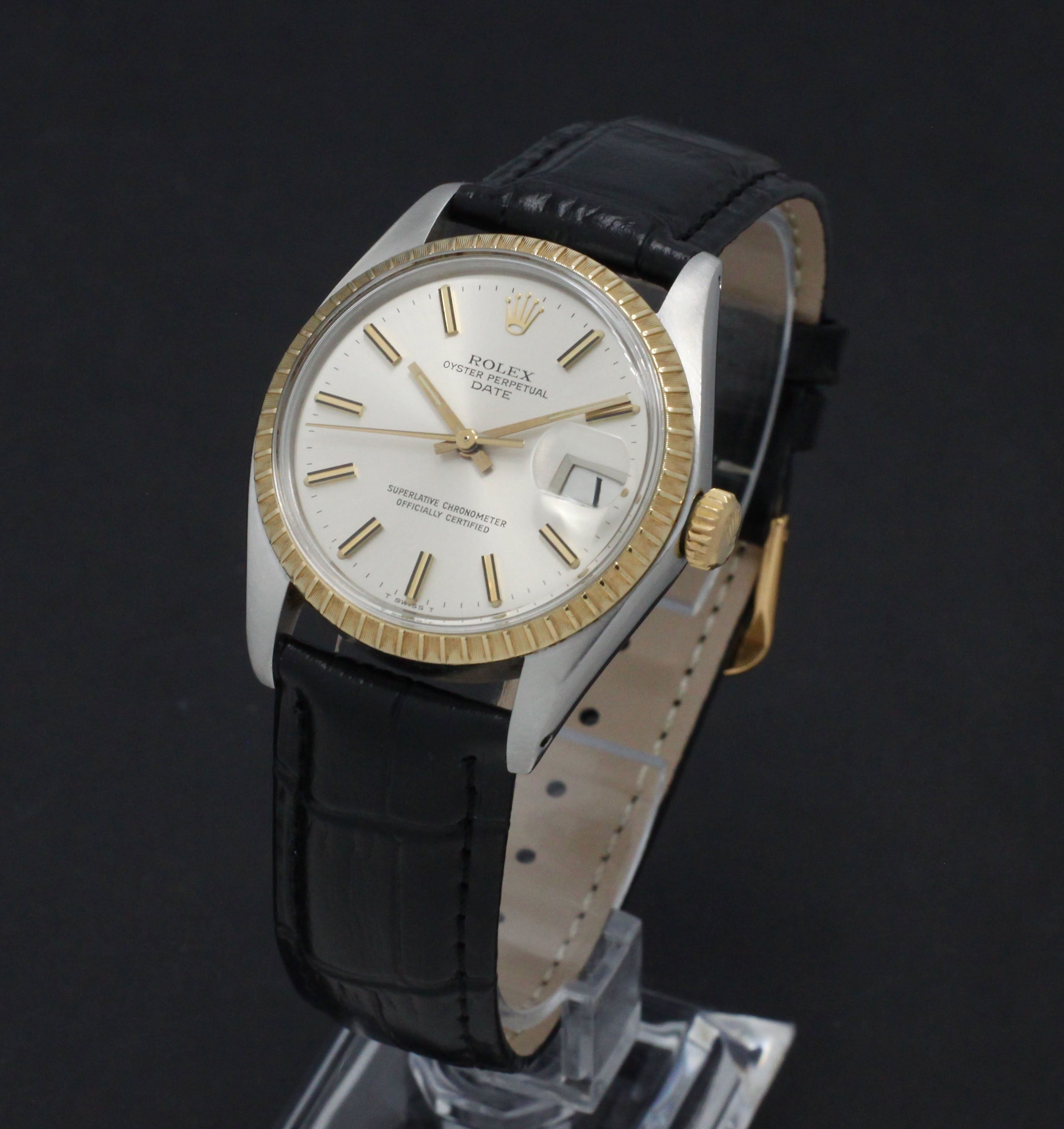 Rolex Oyster Perpetual Date 1505 - 1979 - Rolex horloge - Rolex kopen - Rolex heren horloge - Trophies Watches