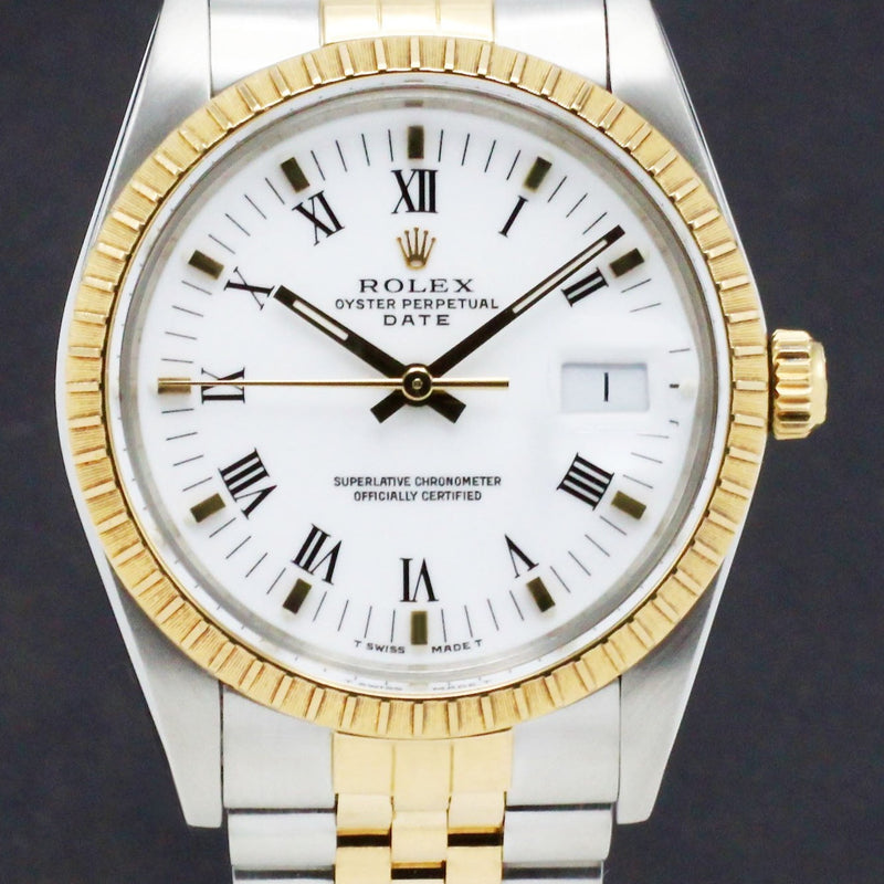 Rolex Oyster Perpetual Date 15053 - 1989 - Rolex horloge - Rolex kopen - Rolex heren horloge - Trophies Watches