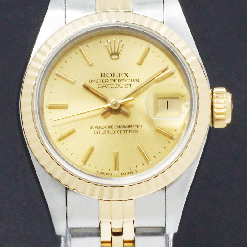 Rolex Lady-Datejust 69173 - 1990 - Rolex horloge - Rolex kopen - Rolex dames horloge - Trophies Watches