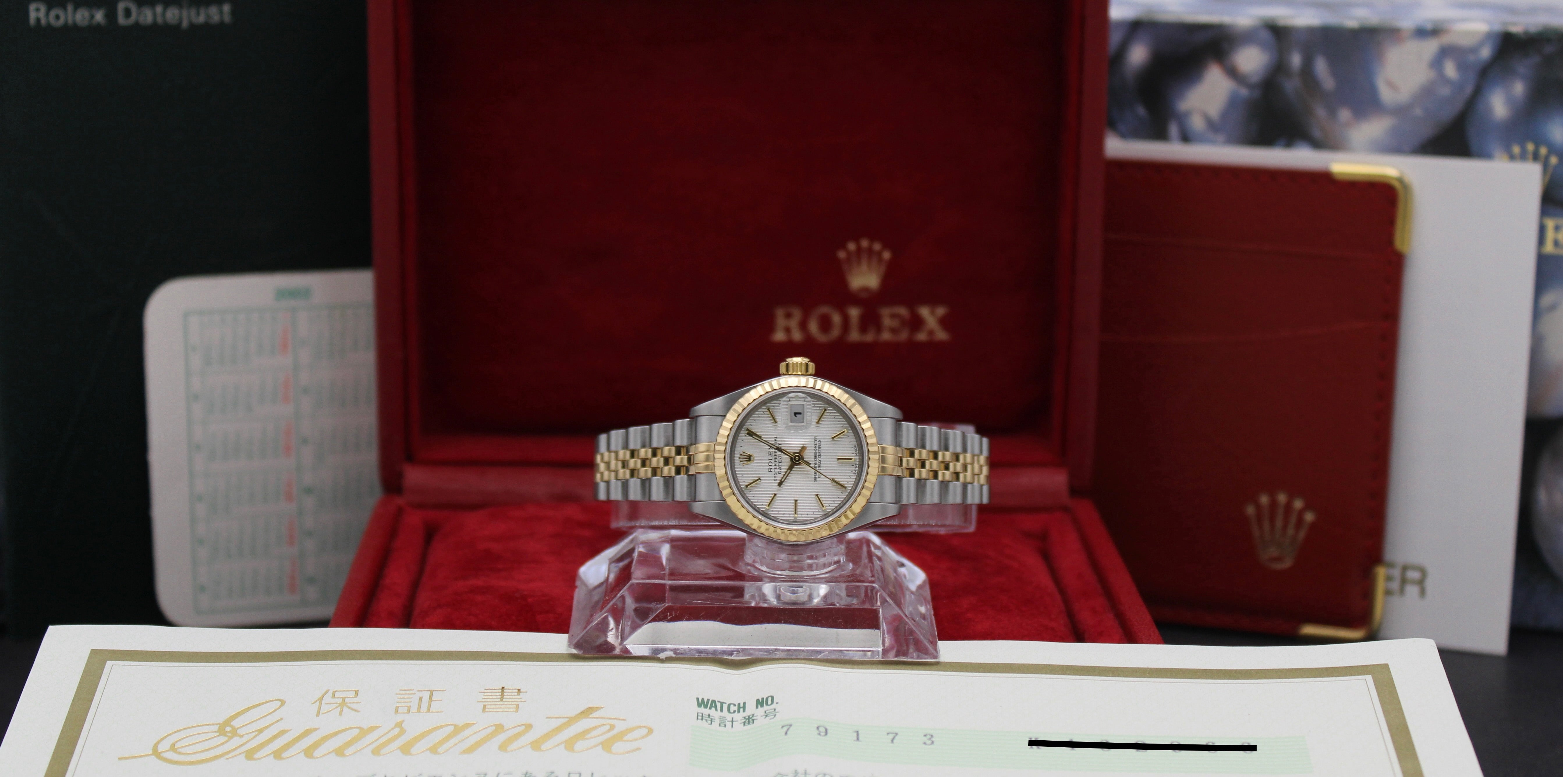 Rolex Lady-Datejust 79173 - 2002 - Rolex horloge - Rolex kopen - Rolex dames horloge - Trophies Watches