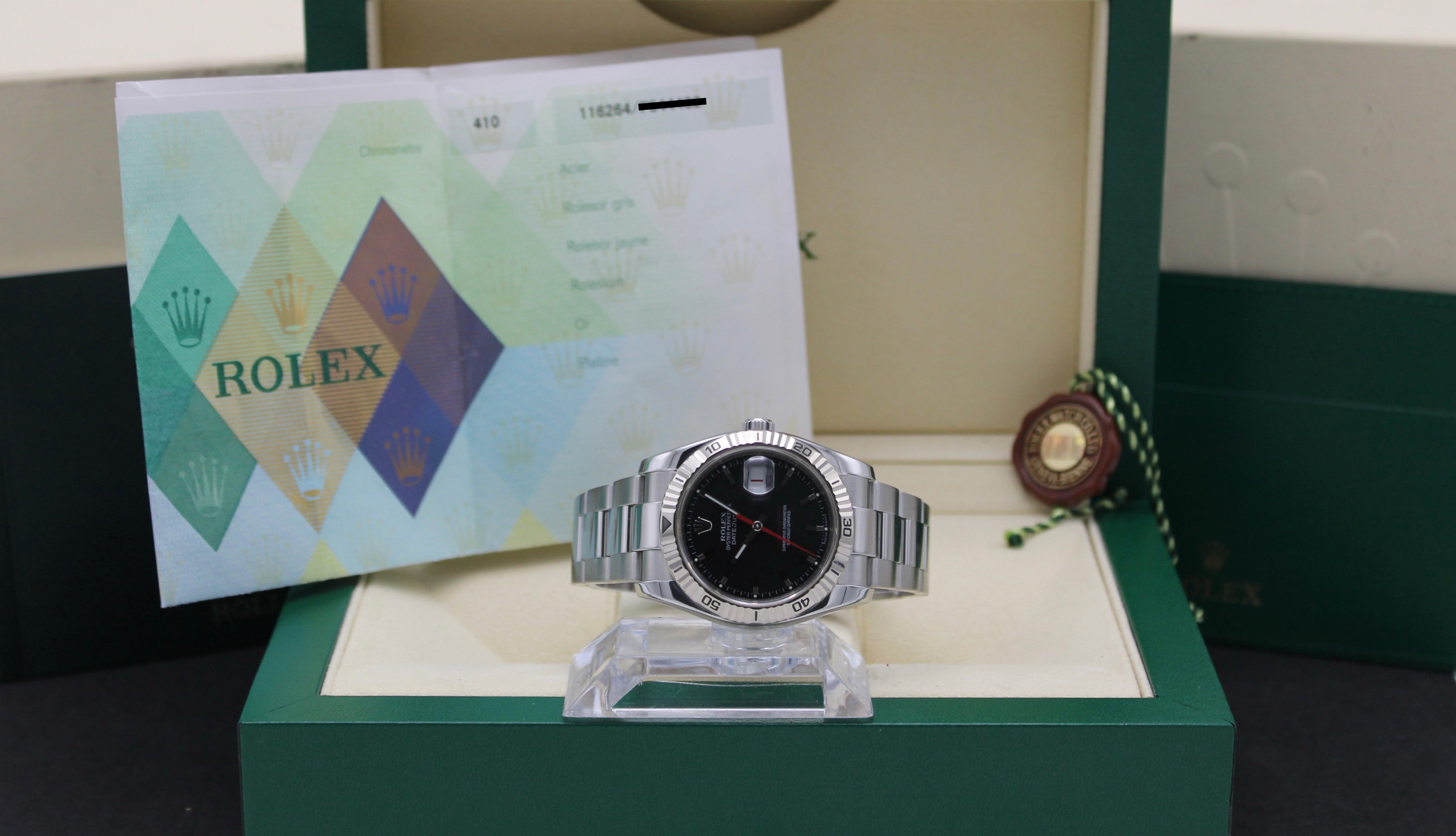 Rolex Datejust Turn-O-Graph 116264, Box & Papers, 2004 | Rolex