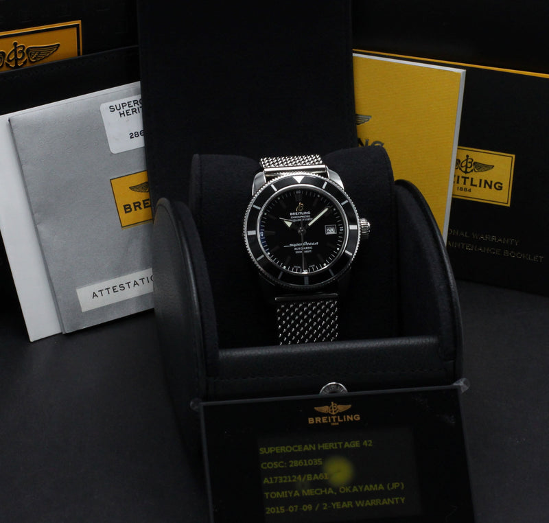 Breitling Superocean Héritage 42 A17321 - 2015 - Breitling horloge - Breitling kopen - Breitling heren horloge - Trophies Watches