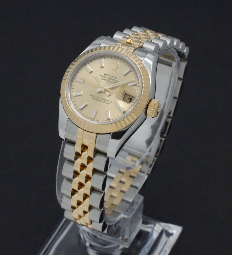 Rolex Lady-Datejust 179173 - 2009 - Rolex horloge - Rolex kopen - Rolex dames horloge - Trophies Watches