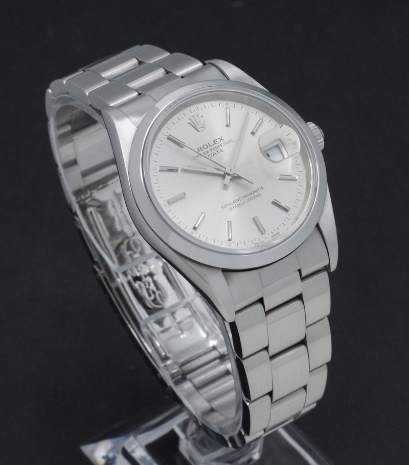 Rolex Oyster Perpetual Date 15200 - 2001 - Rolex horloge - Rolex kopen - Rolex heren horloge - Trophies Watches