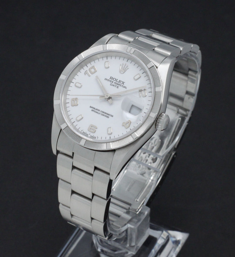 Rolex Oyster Perpetual Date 1520 - 2003 - Rolex horloge - Rolex kopen - Rolex heren horloge - Trophies Watches
