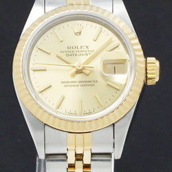 Rolex Lady-Datejust 69173 - 1993 - Rolex horloge - Rolex kopen - Rolex dames horloge - Trophies Watches