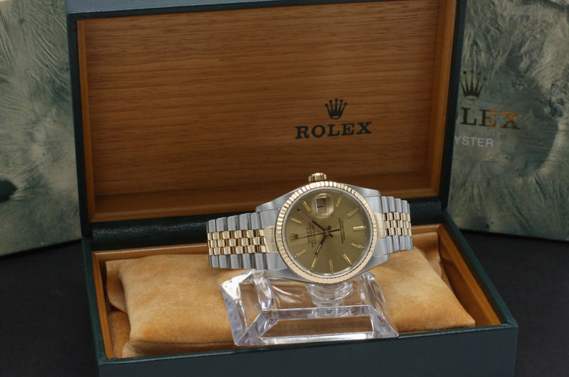 Rolex Datejust 16233 - 1990 - Rolex horloge - Rolex kopen - Rolex heren horloge - Trophies Watches