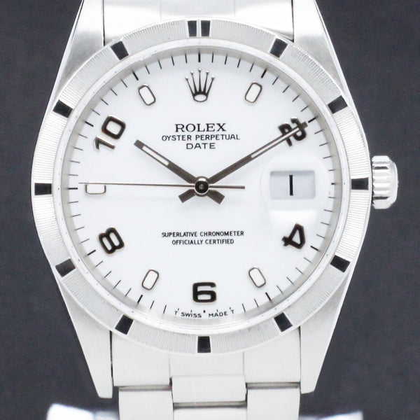 Rolex Oyster Perpetual Date 1520 - 2003 - Rolex horloge - Rolex kopen - Rolex heren horloge - Trophies Watches
