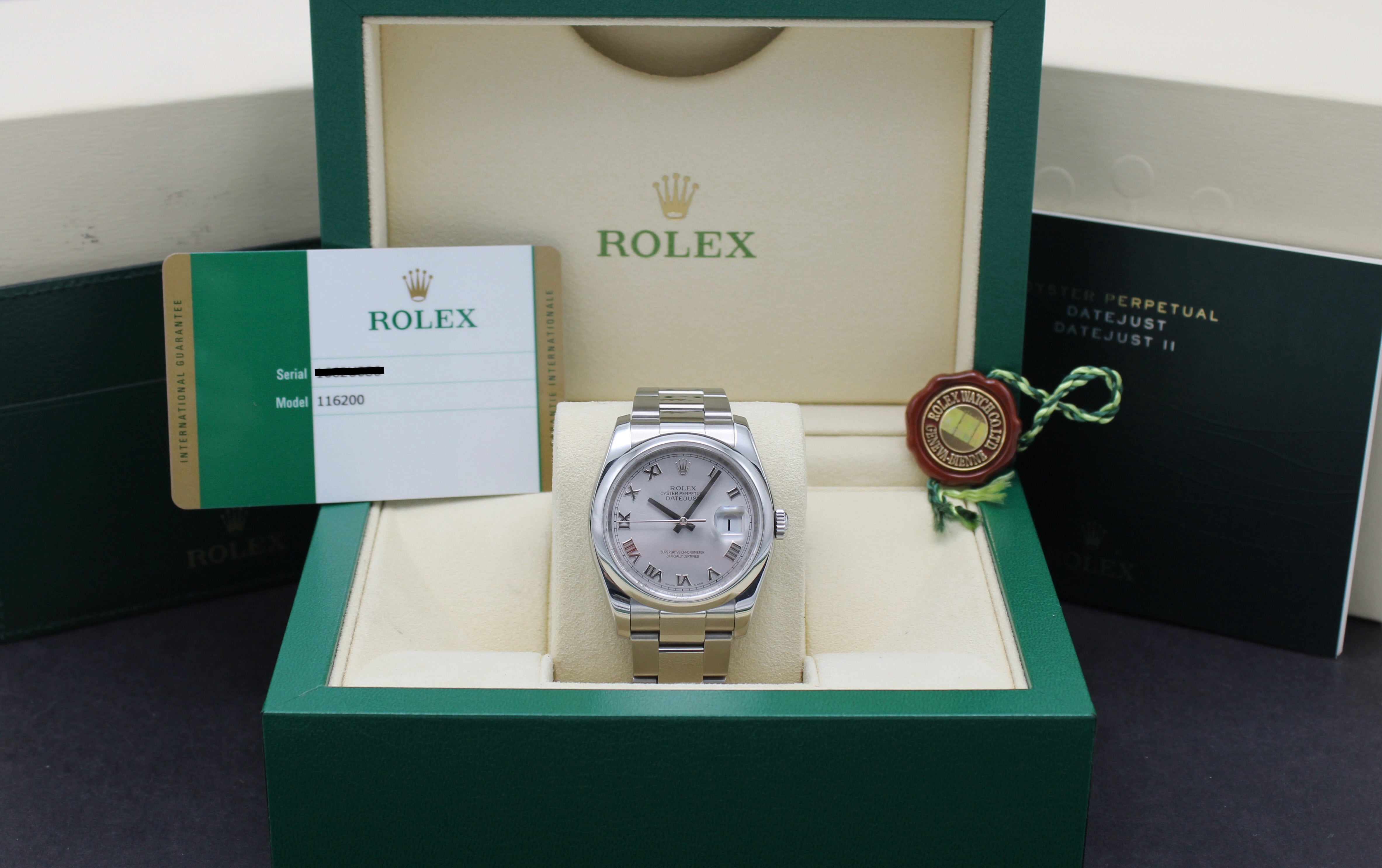 Rolex Datejust 116200 - 2015 - Rolex horloge - Rolex kopen - Rolex heren horloge - Trophies Watches