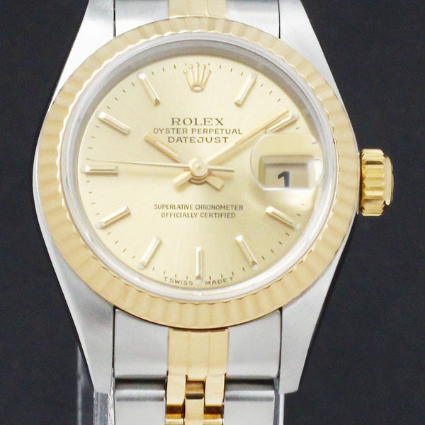 Rolex Lady-Datejust 69173 - 1999 - Rolex horloge - Rolex kopen - Rolex dames horloge - Trophies Watches