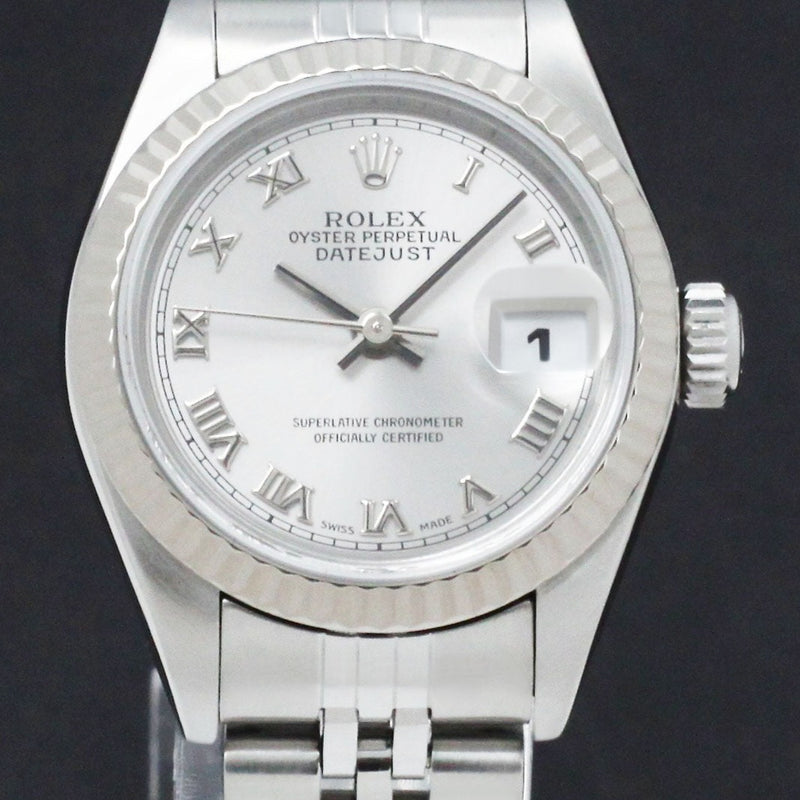 Rolex Oyster Perpetual Lady Datejust 69174 - 1999 - Rolex horloge - Rolex kopen - Rolex dames horloge - Trophies Watches