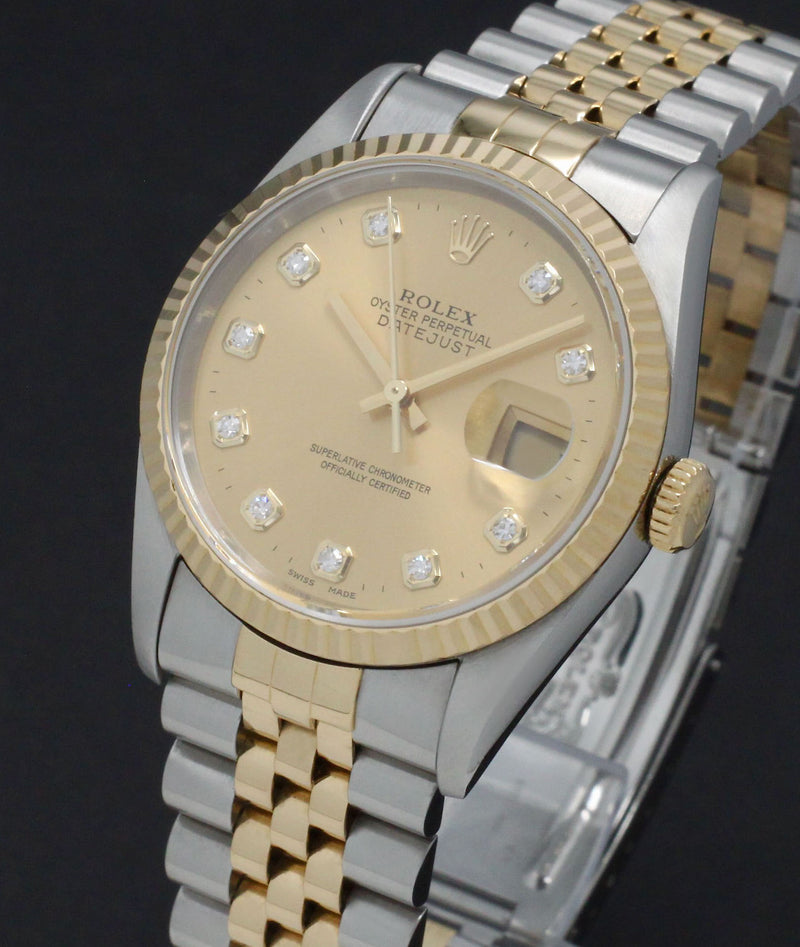 Rolex Datejust 16233G - 1997 - Rolex horloge - Rolex kopen - Rolex heren horloge - Trophies Watches