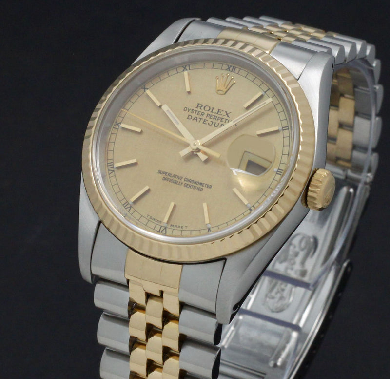 Rolex Datejust 16233 - 1993 - Rolex horloge - Rolex kopen - Rolex heren horloge - Trophies Watches