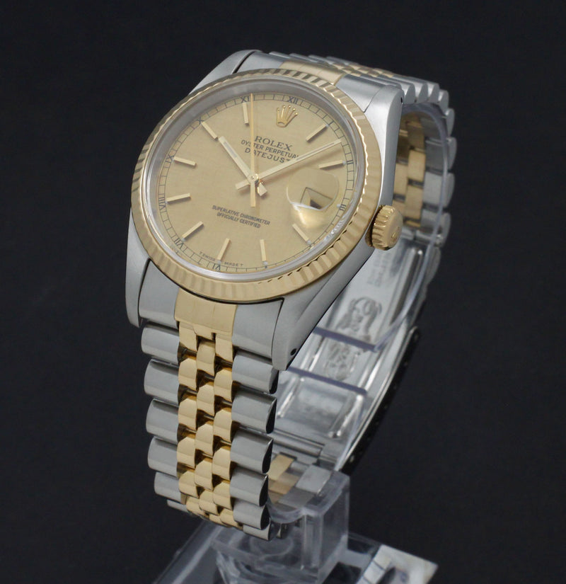 Rolex Datejust 16233 - 1993 - Rolex horloge - Rolex kopen - Rolex heren horloge - Trophies Watches