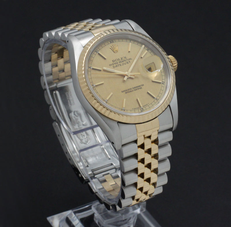 Rolex Datejust 16233 - 1993 - Rolex horloge - Rolex kopen - Rolex heren horloge - Trophies Watches