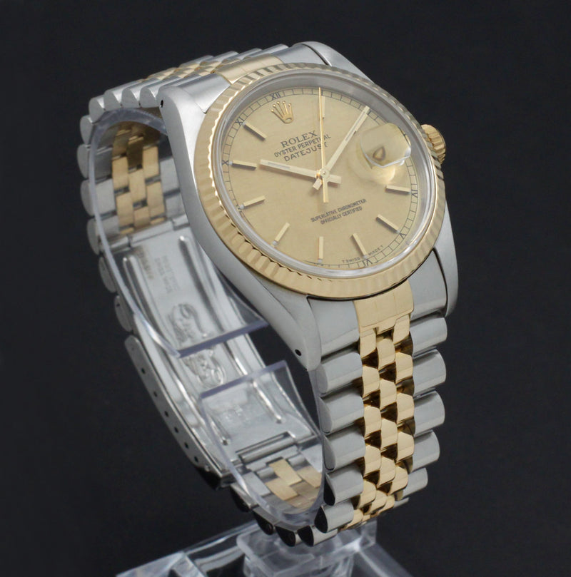 Rolex Datejust 16233 - 1993 - Rolex horloge - Rolex kopen - Rolex heren horloge - Trophies Watches