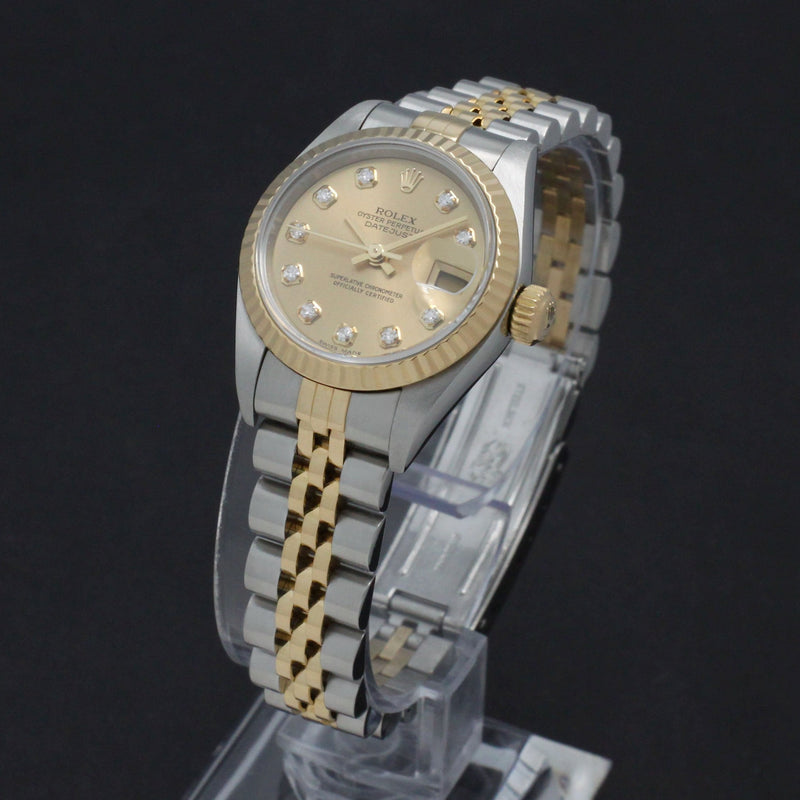 Rolex Lady-Datejust 79173G - 2002 - Rolex horloge - Rolex kopen - Rolex dames horloge - Trophies Watches