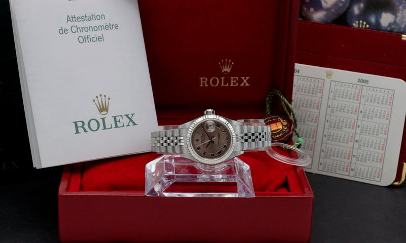 Rolex Oyster Perpetual Lady Datejust 79174 - 2004 - Rolex horloge - Rolex kopen - Rolex dames horloge - Trophies Watches