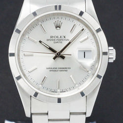 Rolex Oyster Perpetual Date 15210 - 1997 - Rolex horloge - Rolex kopen - Rolex heren horloge - Trophies Watches