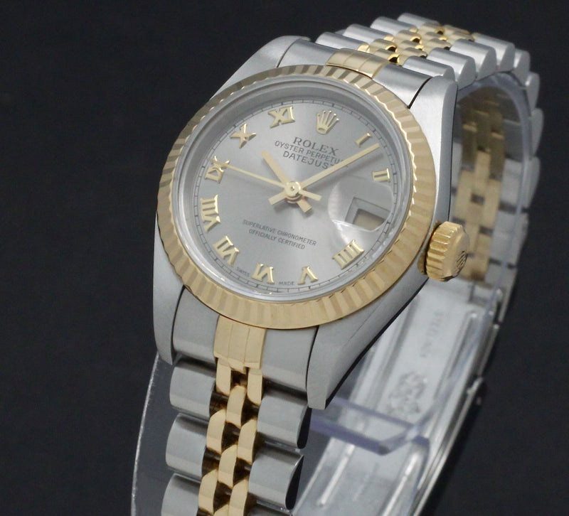 Rolex Lady-Datejust 69173 - 1998 - Rolex horloge - Rolex kopen - Rolex dames horloge - Trophies Watches