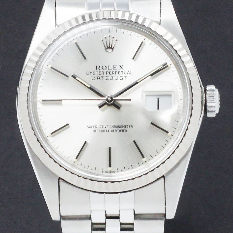 Rolex Datejust 16014 - 1986 - Rolex horloge - Rolex kopen - Rolex heren horloge - Trophies Watches