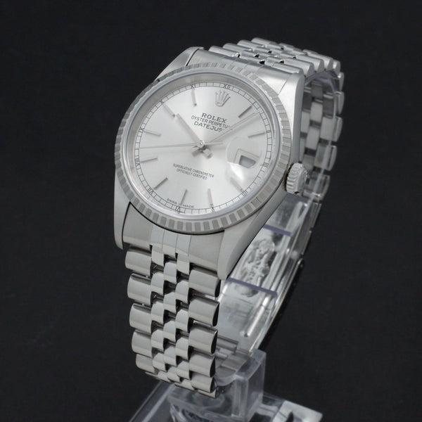 Rolex Datejust 16220 - 1999 - Rolex horloge - Rolex kopen - Rolex heren horloge - Trophies Watches