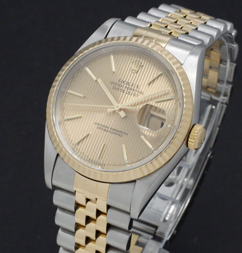 Rolex Datejust 16233 - 2002 - Rolex horloge - Rolex kopen - Rolex heren horloge - Trophies Watches