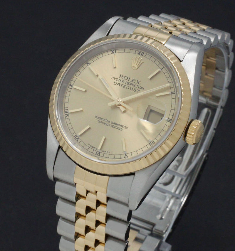 Rolex Datejust 16233 - 1999 - Rolex horloge - Rolex kopen - Rolex heren horloge - Trophies Watches