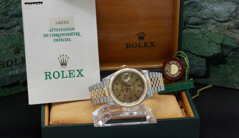 Rolex Datejust 16233 - 1999 - Rolex horloge - Rolex kopen - Rolex heren horloge - Trophies Watches