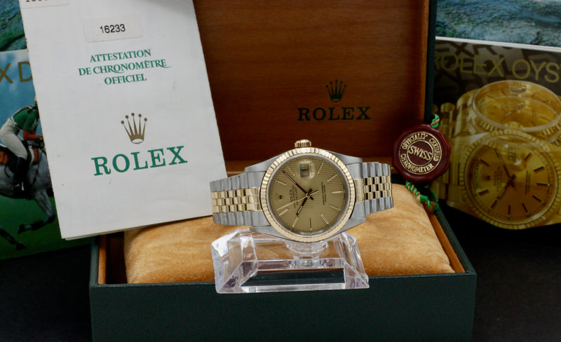 Rolex Datejust 16233 - 2000 - Rolex horloge - Rolex kopen - Rolex heren horloge - Trophies Watches