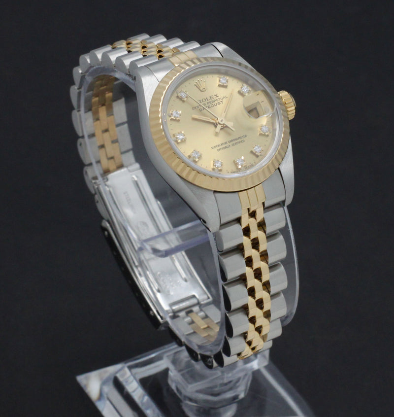 Rolex Lady-Datejust 69173G - 1988 - Rolex horloge - Rolex kopen - Rolex dames horloge - Trophies Watches