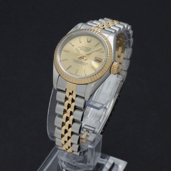 Rolex Lady-Datejust 69173 - 1988 - Rolex horloge - Rolex kopen - Rolex dames horloge - Trophies Watches