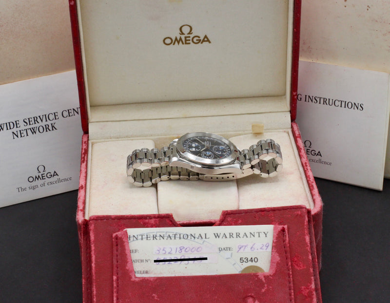 Omega Speedmaster Day Date 3521.80.00 - 1997 - Omega horloge - Omega kopen - Omega heren horloge - Trophies Watches