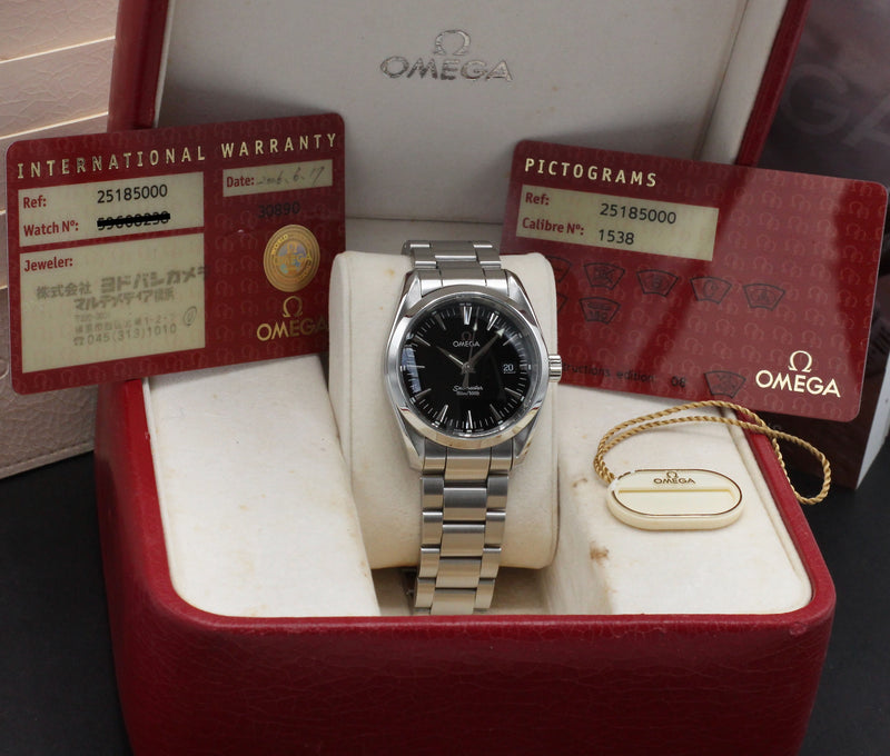 Omega Seamaster Aqua Terra 2518.50.00 - 2006 - Omega horloge - Omega kopen - Omega heren horloge - Trophies Watches