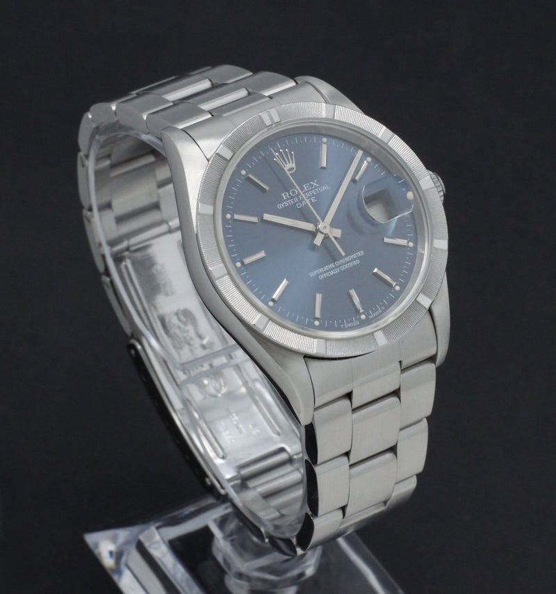 Rolex Oyster Perpetual Date 15210, Box & Papers, 1995
