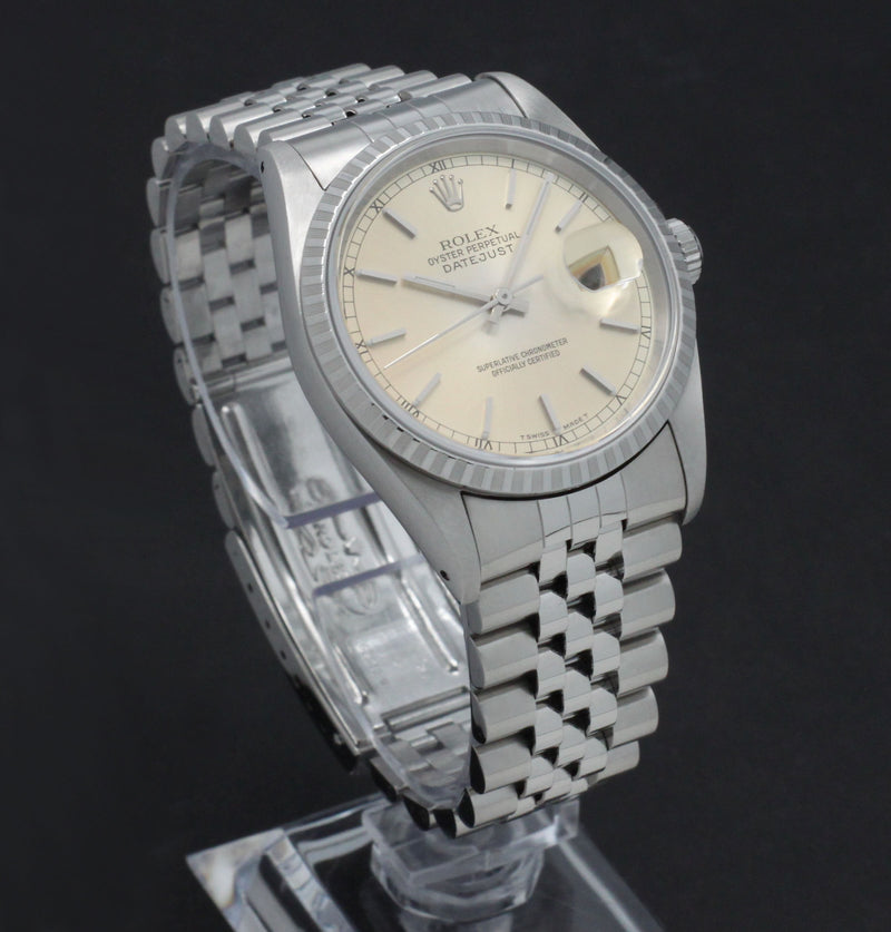 Rolex Datejust 16220, Box & Papers, 1993