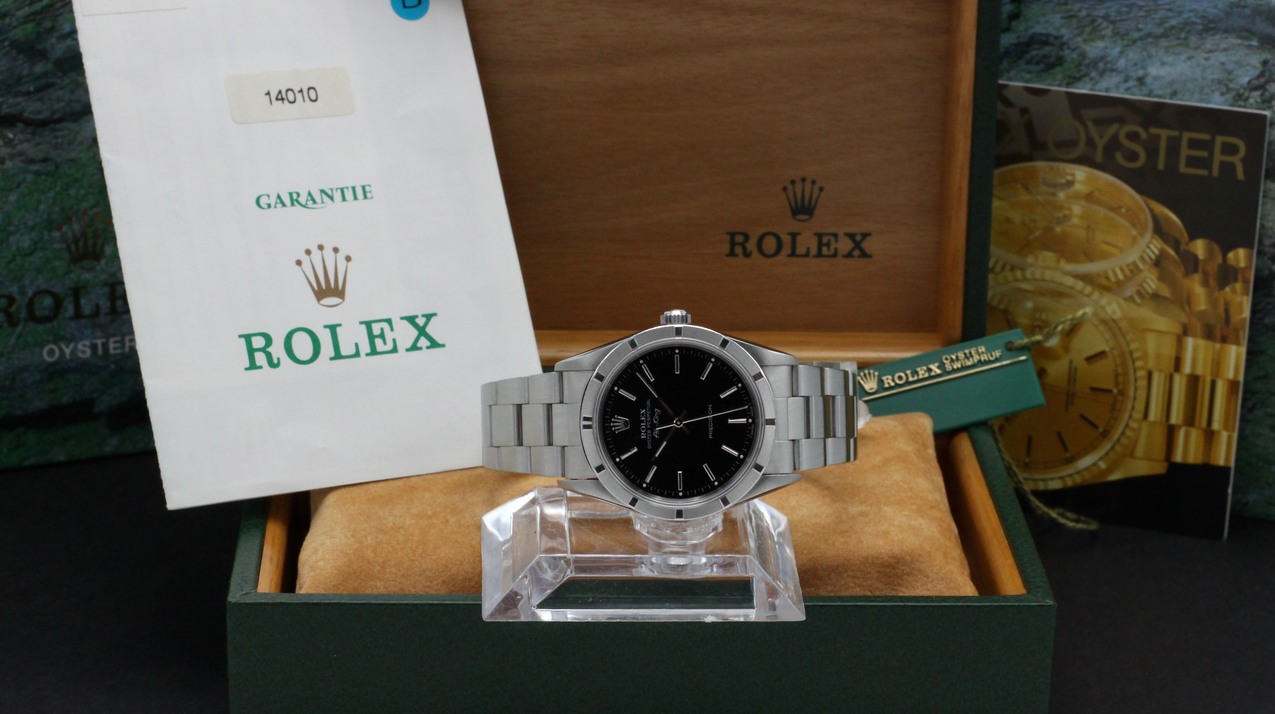 Rolex Air King Precision 14010 - 1999 - Rolex horloge - Rolex kopen - Rolex heren horloge - Trophies Watches