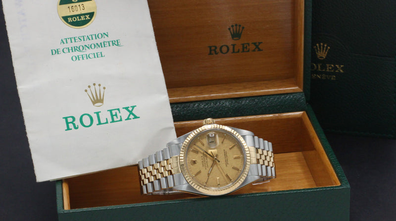 Rolex Datejust 16013 - 1986 - Rolex horloge - Rolex kopen - Rolex heren horloge - Trophies Watches