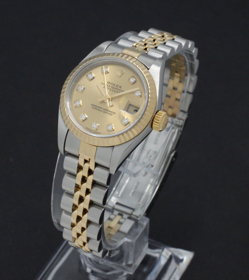 Rolex Lady-Datejust 79173G - 2003 - Rolex horloge - Rolex kopen - Rolex dames horloge - Trophies Watches