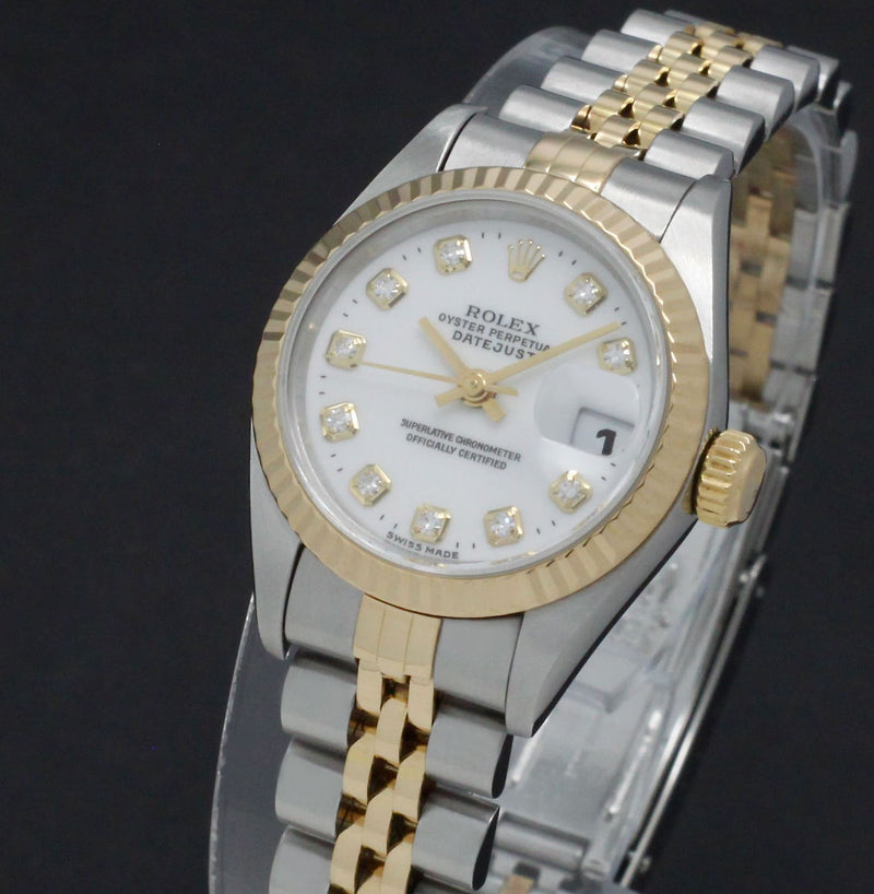 Rolex Lady-Datejust 69173 - 1997 - Rolex horloge - Rolex kopen - Rolex dames horloge - Trophies Watches