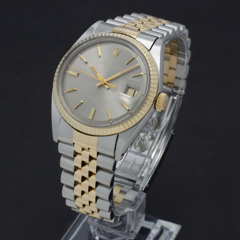 Rolex Datejust 1601 - 1971 - goud/staal - two/tone - Rolex horloge - Rolex kopen - Rolex heren horloge - Trophies Watches