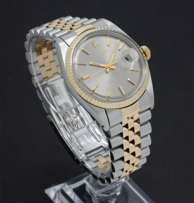 Rolex Datejust 1601 - 1971 - goud/staal - two/tone - Rolex horloge - Rolex kopen - Rolex heren horloge - Trophies Watches